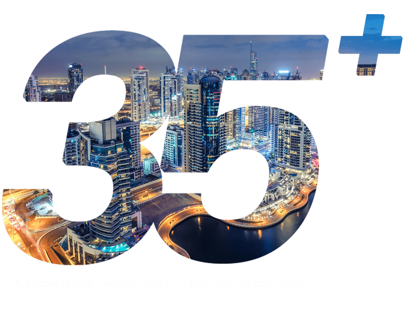 Building Businesses and investments in more than 35 countries